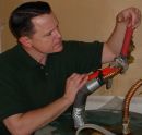 Tightening a leak